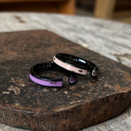 【new!!】CLOPOA BLACK standard 2way earcuff&rings 2本セット【K1012】