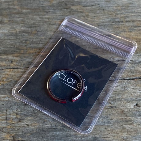 CLOPOA large 2way earcuff&rings red #22【K0710】