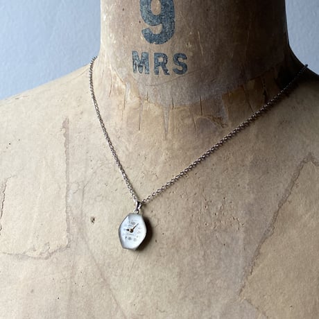 antique dial necklace "Germany"【K0705】