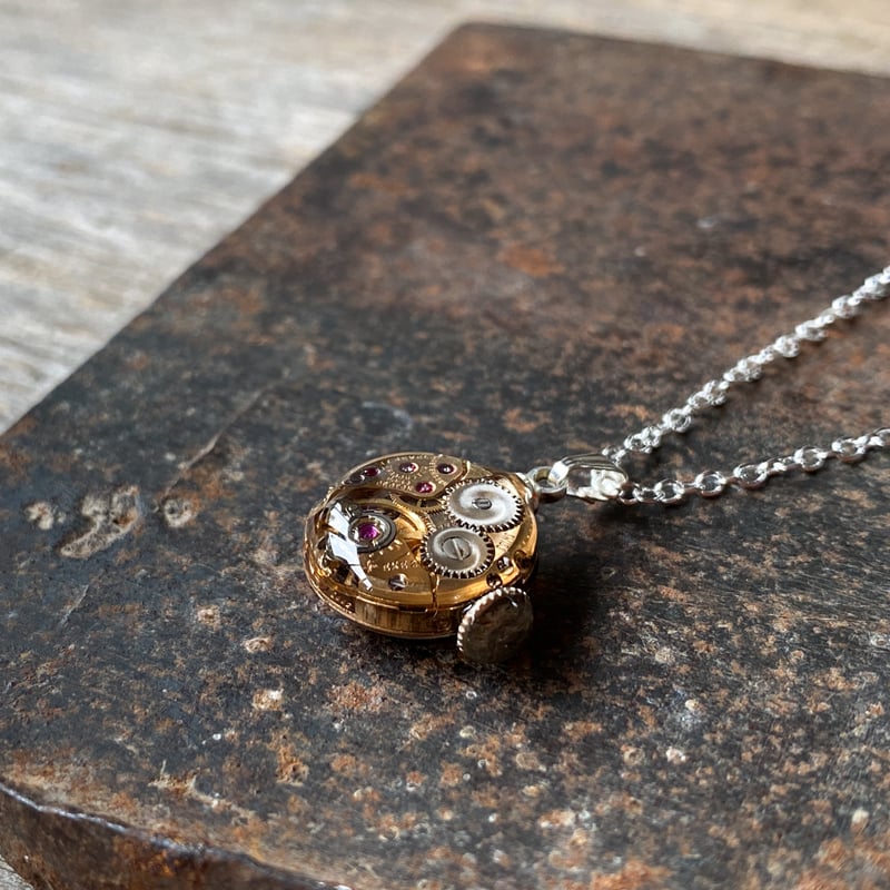 new!!】antique movement necklace 