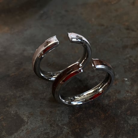 CLOPOA standard 2way earcuff&rings“coffee color”2本セット【K0771】