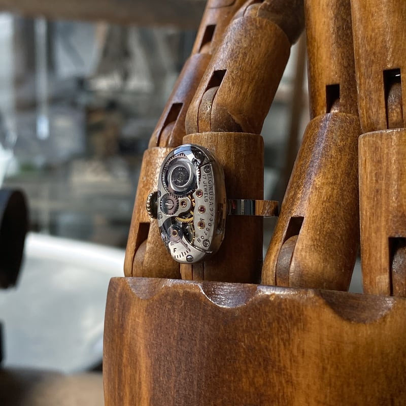 new!!】antique movement ring 