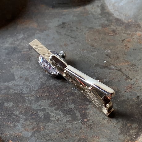 antique movement tiepin "HAMILTON" (ボックス付)【K0825】
