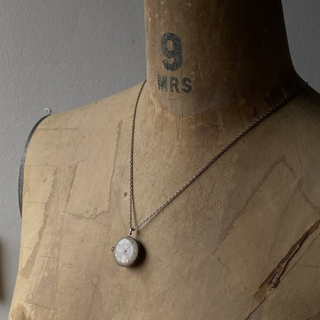 antique dial&movement necklace【K0716】