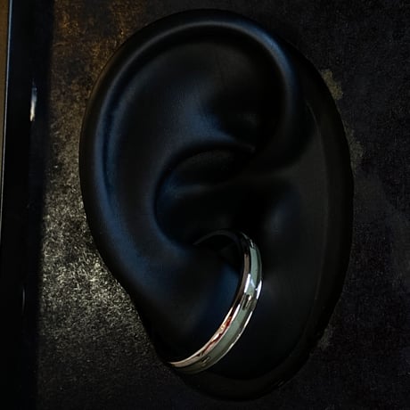 CLOPOA large 2way earcuff&rings cadetblue #22【K0740】