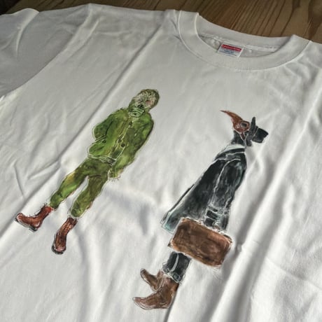 9時5分の歯車オリジナルTシャツ "2018年製作 デッドストック" ホワイト