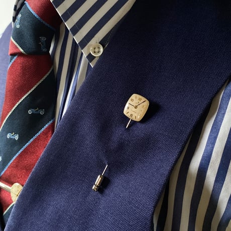 antique square dial hatpin【K0632】