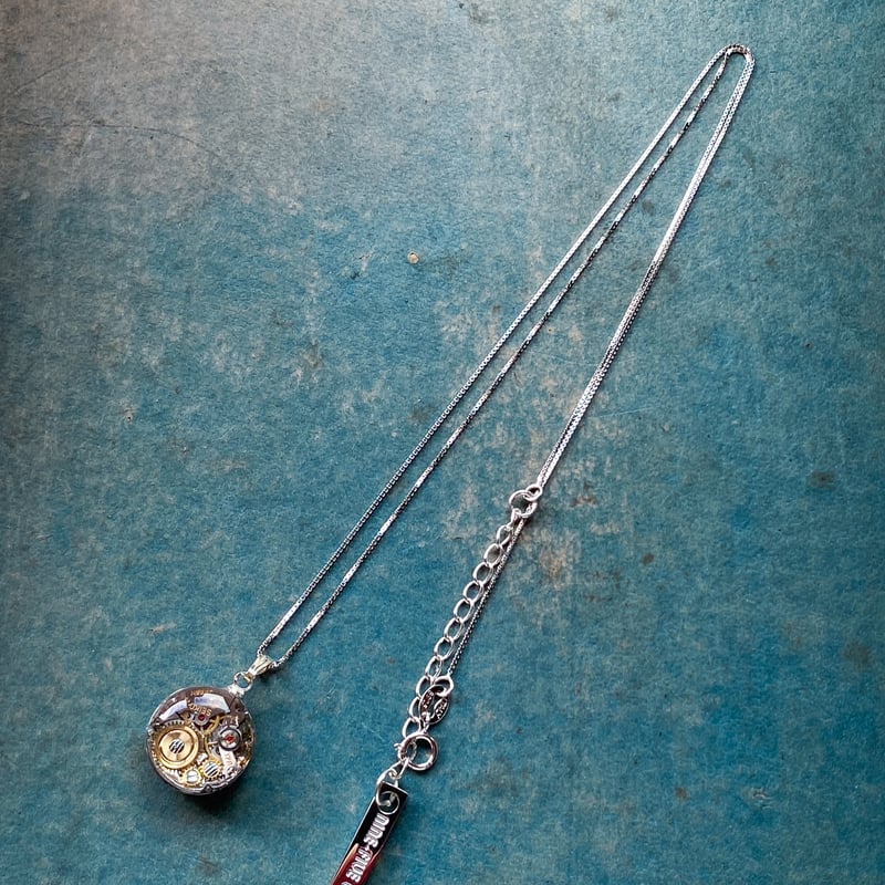 企画展作品】antique small movement necklace 