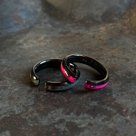 CLOPOA BLACK standard 2way earcuff&rings 2本セット【K0709】
