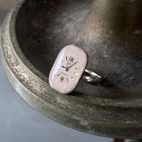 【K0626】 dial ring SV925 13号(ボックス付)