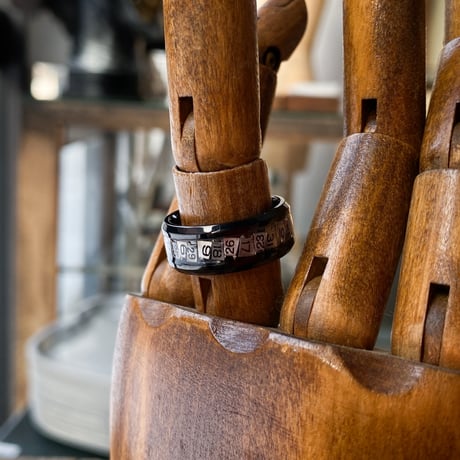 【new!!】CLOPOA BLACK 2way date earcuff&ring (太いやつ) 11号【K0954】