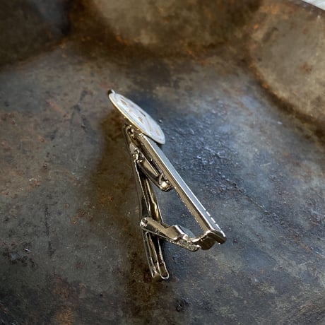 【K0612】 antique dial tiepin "CITIZEN"