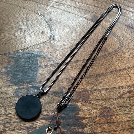 CLOPOA BLACK standard necklace pink　【K0807】
