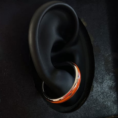CLOPOA large 2way earcuff&rings orange #22【K0864】