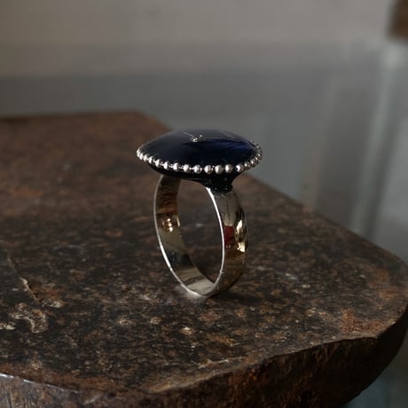 【企画展作品】antique violet dial ring "CITIZEN" SV925 #10【something special/S0014】