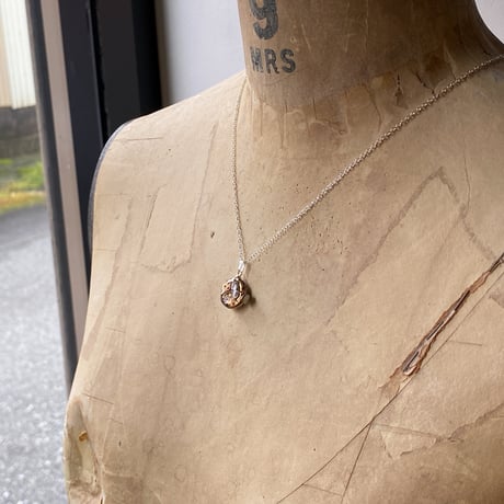 antique movement necklace "CROTON" SV925(ボックス付)【K1000】