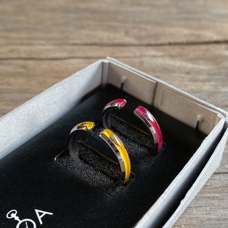 【K0654】CLOPOA standard 2way earcuff&rings 2本セット