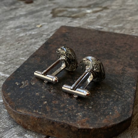 【new!!】antique movement cufflinks "GRUEN"(ボックス付)【K1011】