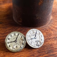 antique dial pierced earrings 【K0586】