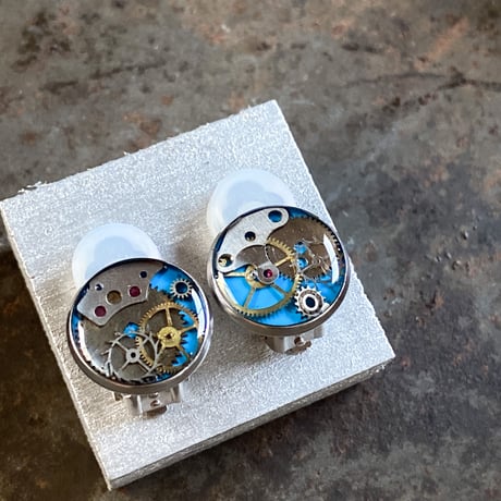 CLOPOA standard earrings skyblue【K0601】