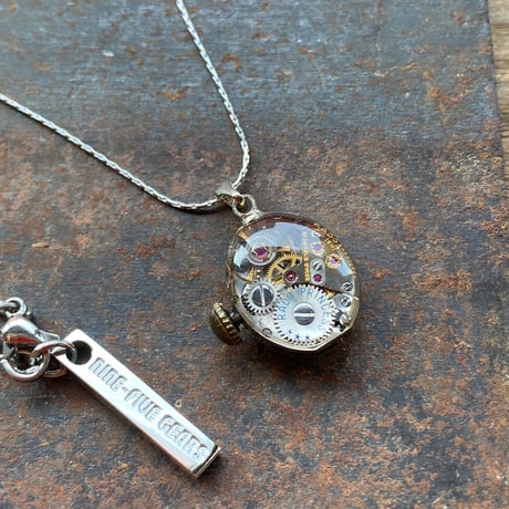 antique movement necklace "RADO"【K0847】
