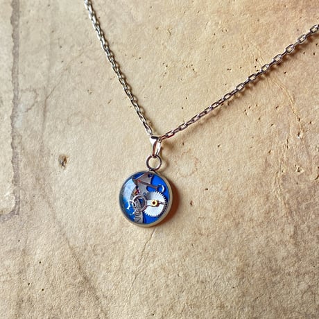 CLOPOA petit necklace skyblue【K0882】