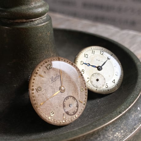antique dial earrings(変わり文字盤)【K0714】