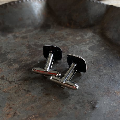 antique square dial cufflinks【K0765】
