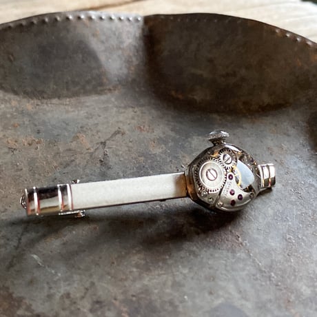 antique movement tiepin【K0744】