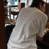 9時5分の歯車オリジナルTシャツ "10th ANNVERSARY" ナチュラル×ベージュ