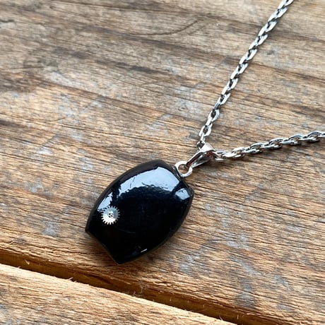 antique dial necklace "LADY ELGIN"【K0833】