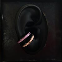 【new!!】CLOPOA BLACK standard 2way earcuff&rings 2本セット【K1012】