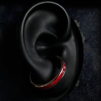 CLOPOA large 2way earcuff&rings red #22【K0710】