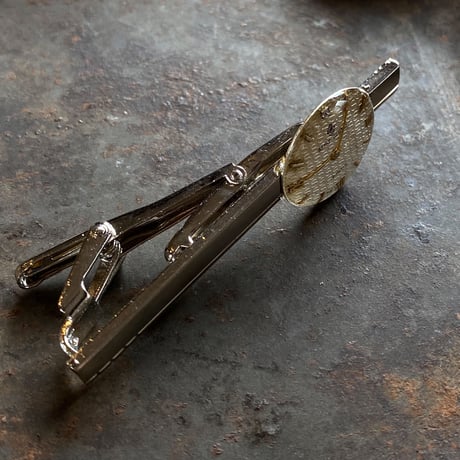 【売約】antique dial tiepin "sandoz"【K544】