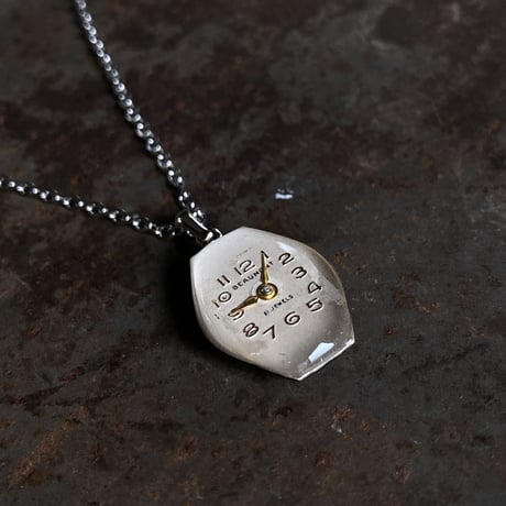 antique dial necklace "Germany"【K0705】