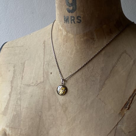 CLOPOA small necklace yellow【K0754】