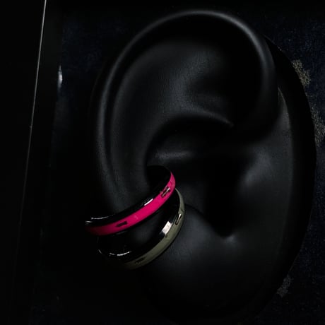 CLOPOA BLACK standard 2way earcuff&rings 2本セット【K0709】