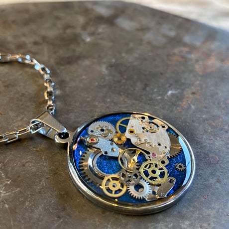CLOPOA standard necklace  romantic blue【K0573】