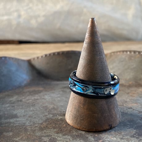 CLOPOA multicolored flat ring 22号【K0614】