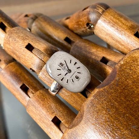 【K0626】 dial ring SV925 13号(ボックス付)