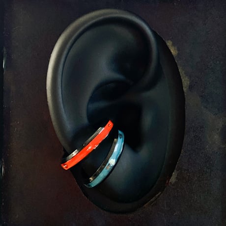 CLOPOA BLACK standard 2way earcuff&rings 2本セット【K0862】