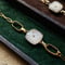 antique square dial bracelet【K0821】