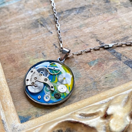 CLOPOA standard necklace multicolored　【K0808】