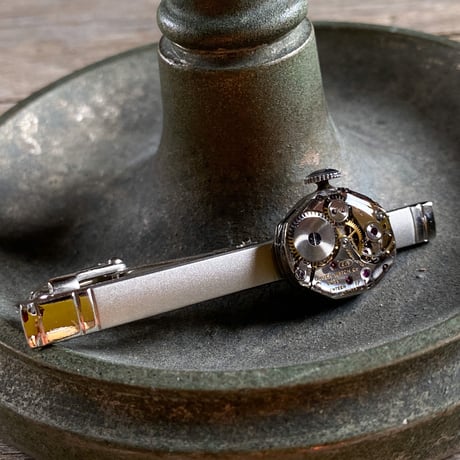 antique movement tiepin "GRUEN"【K0630】