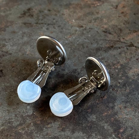 CLOPOA standard earrings skyblue【K0601】
