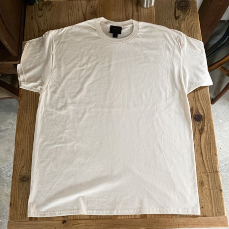 9時5分の歯車オリジナルTシャツ "10th ANNVERSARY" ナチュラル×ベージュ