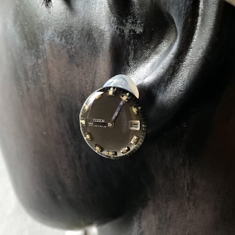 antique color dial earrings 【K0570】