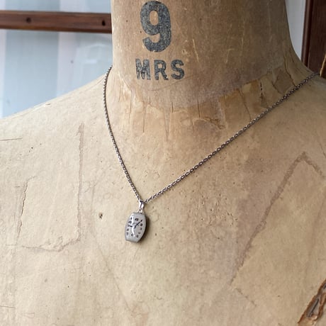 antique dial necklace "LADY ELGIN"【K0833】