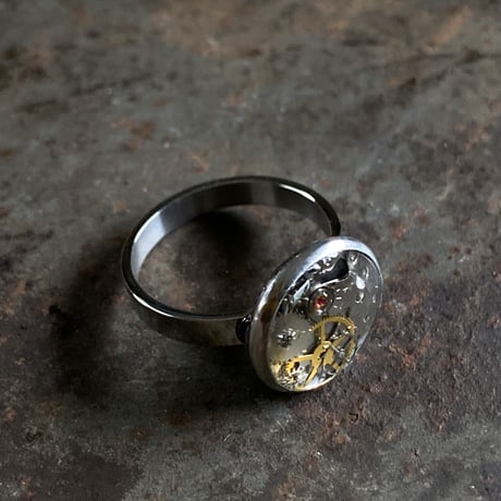 CLOPOA round petit ring silver #14【K0587】