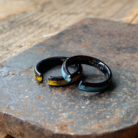 CLOPOA BLACK standard 2way earcuff&rings 2本セット【K0858】